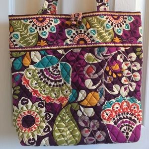 Vera Bradley Tote - Plum Crazy Pattern